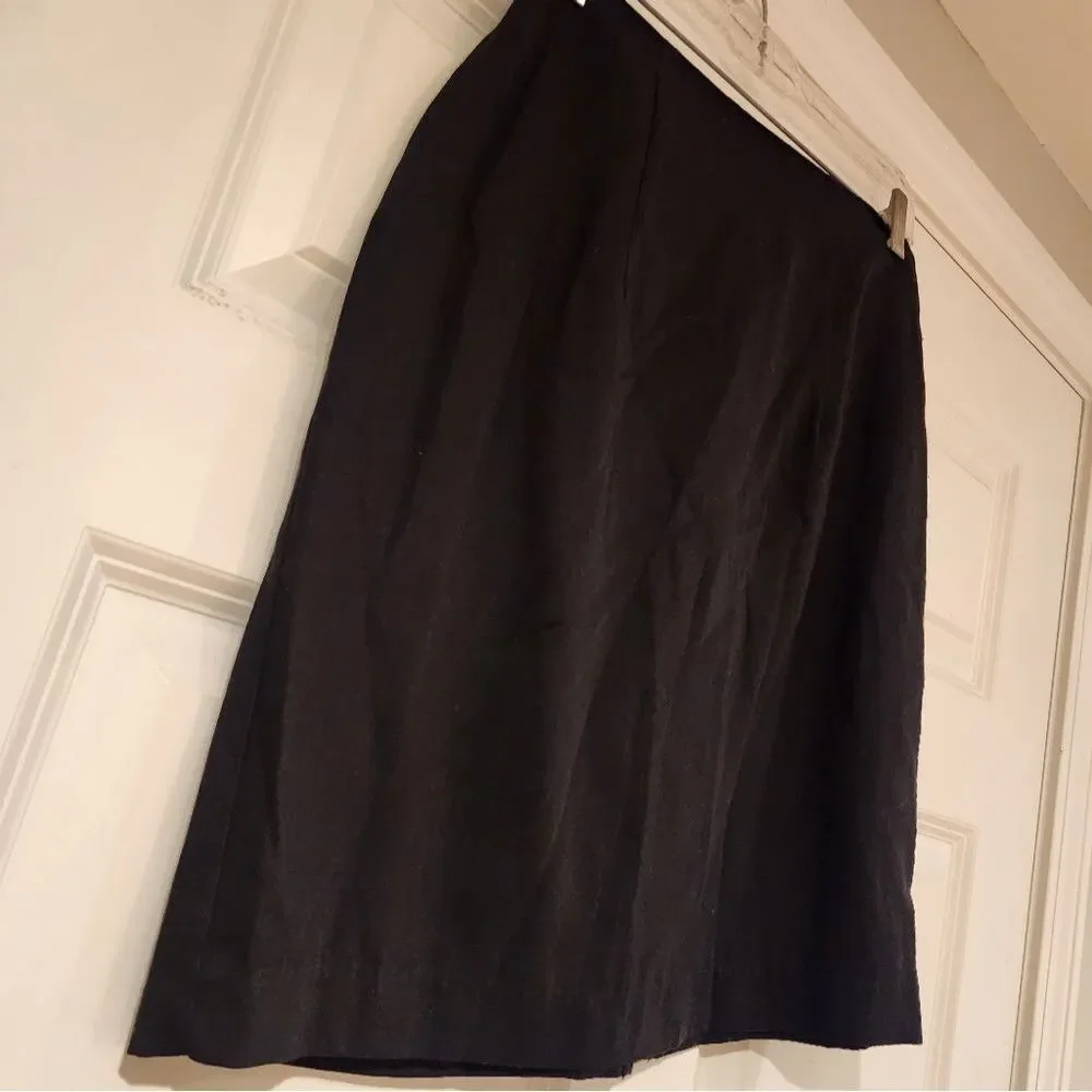 Granite black dress skirt Size 8
